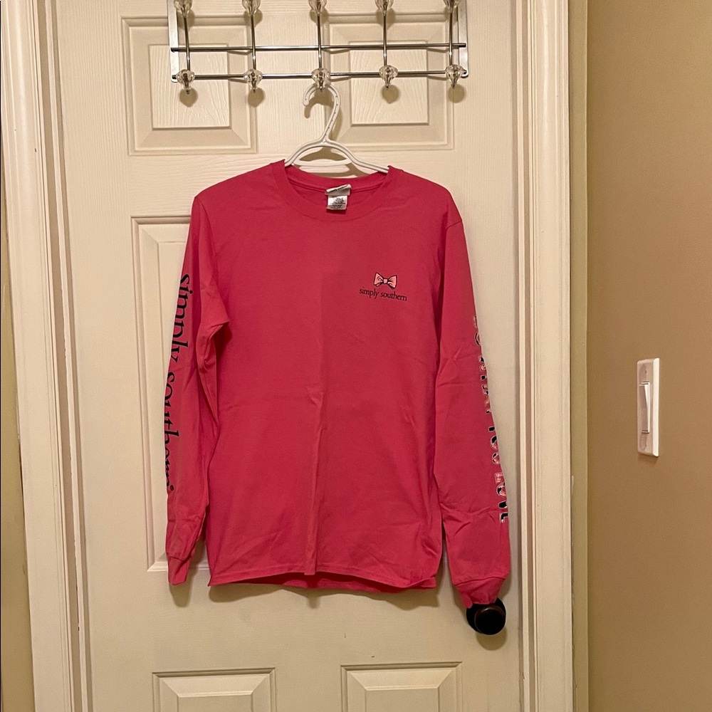 Simply Southern Vibrant Pink Tee